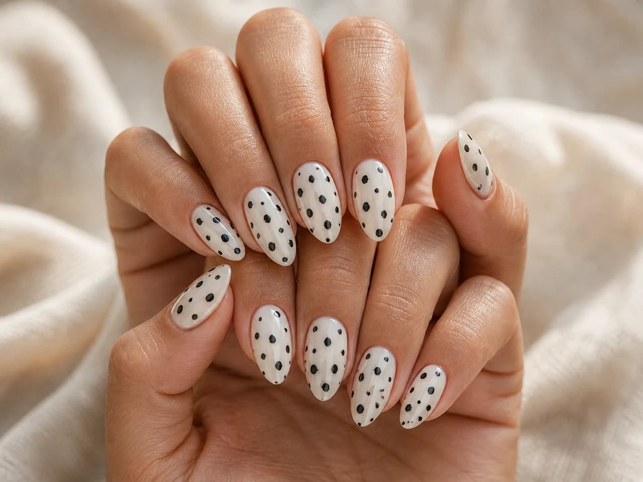 Dalmatian nails