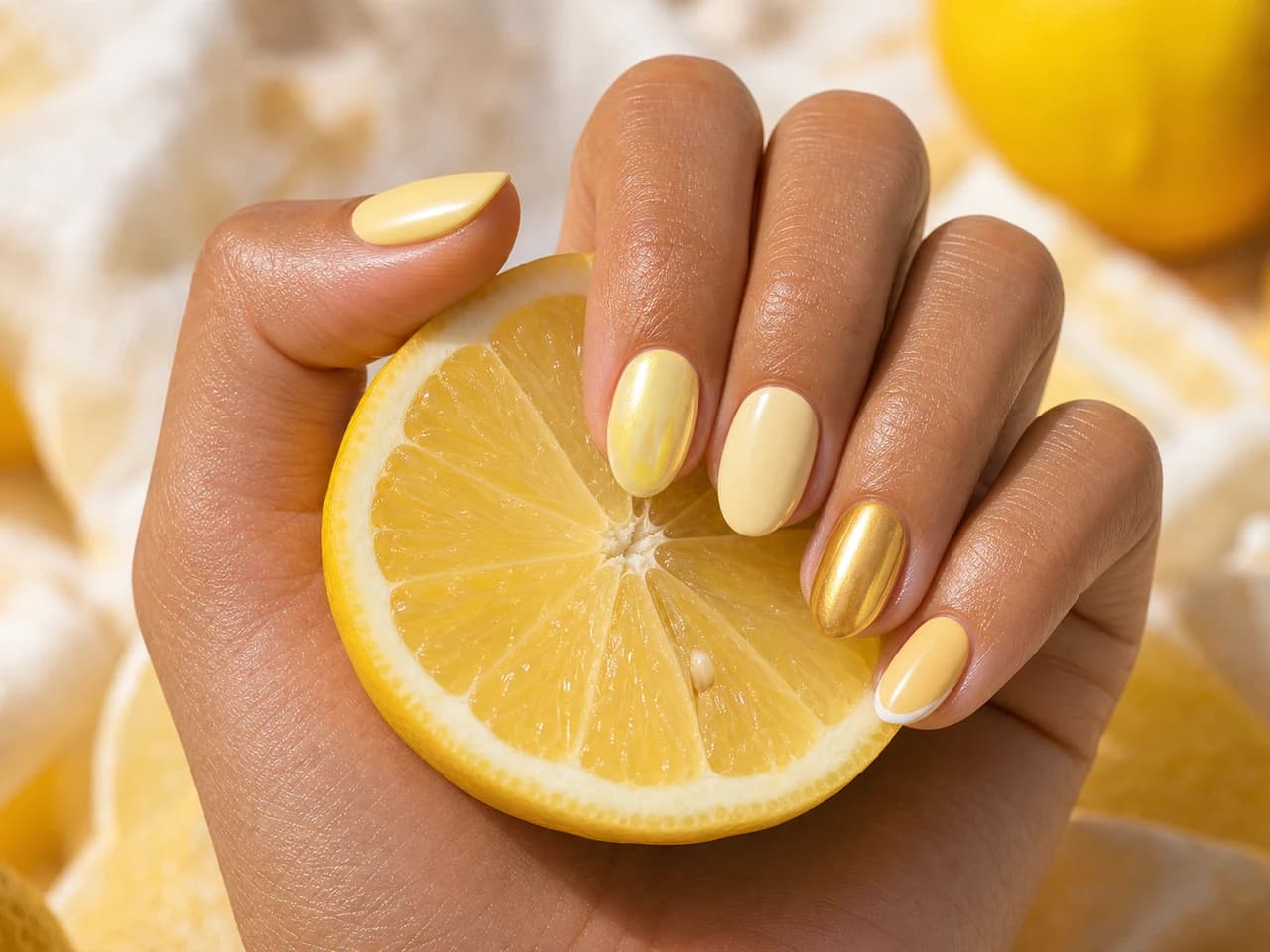 Yellow nails