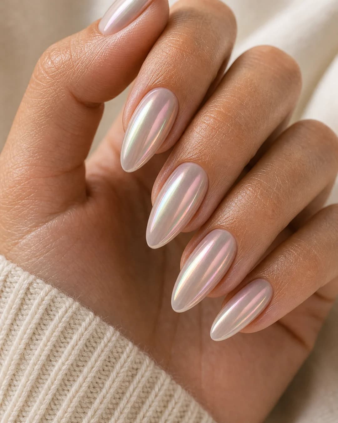 Chrome nails