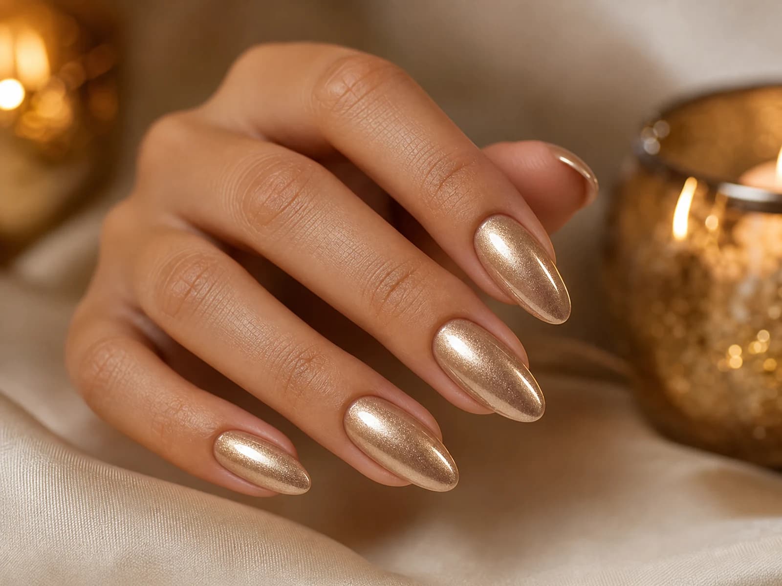 Gold nails