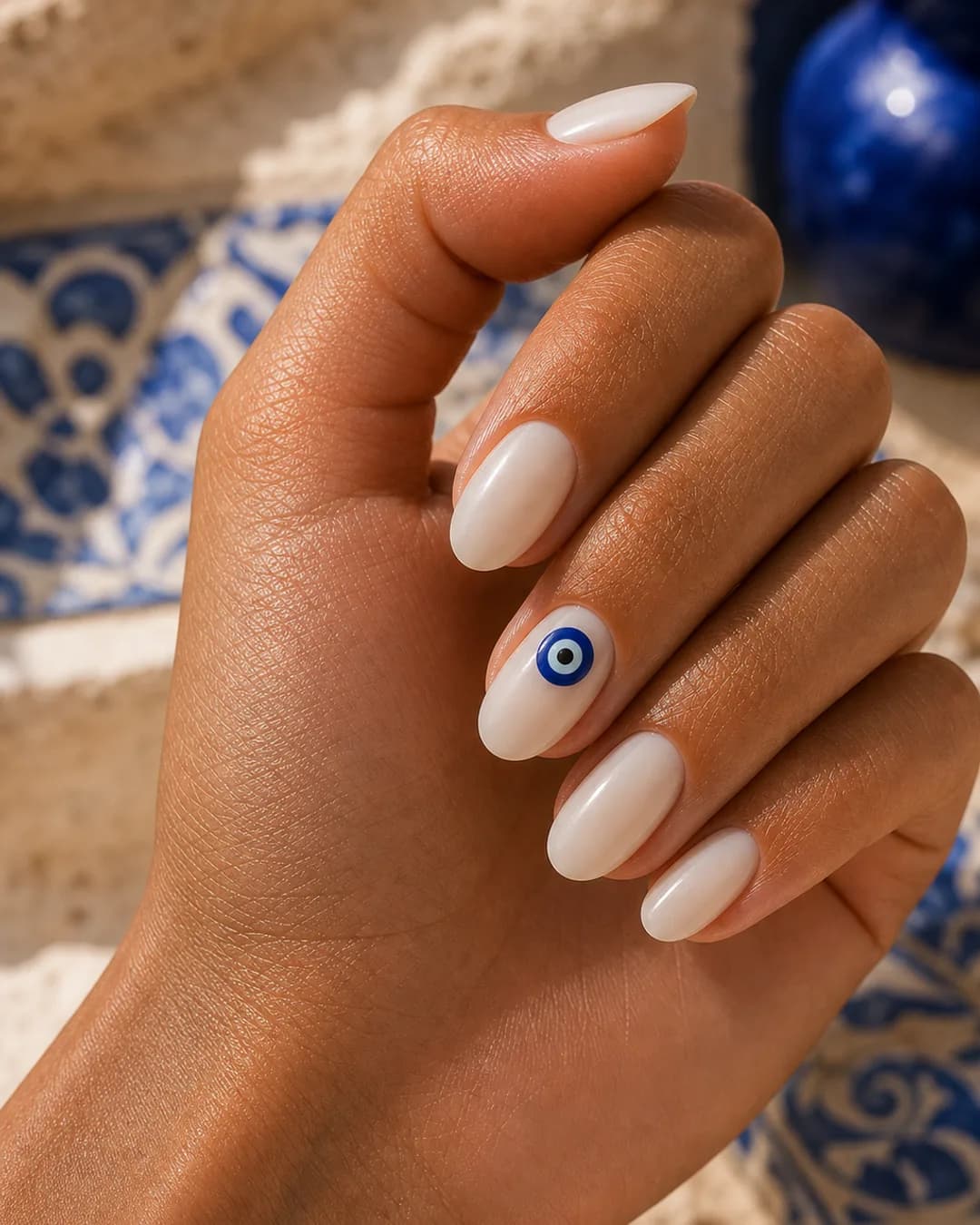 Uñas con ojo turco