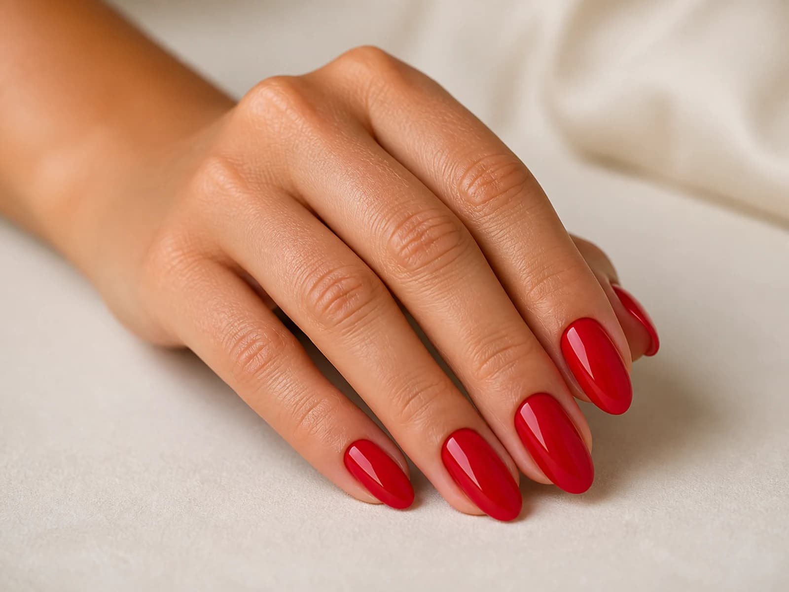 Red nails