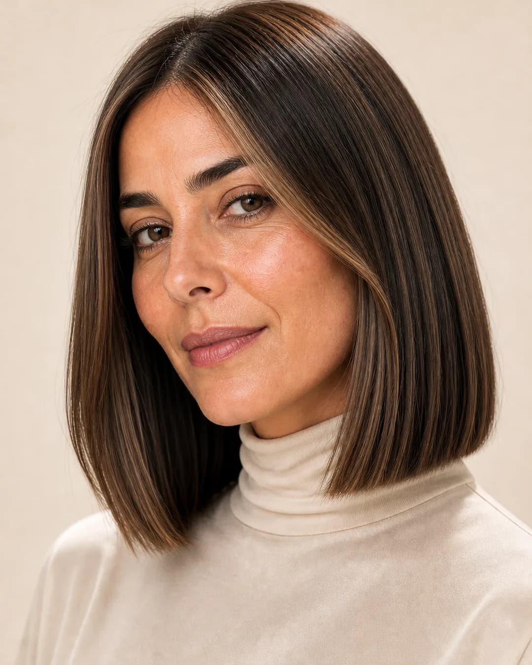 Blunt Bob Pelo Fino — vista frontal y trasera exacta