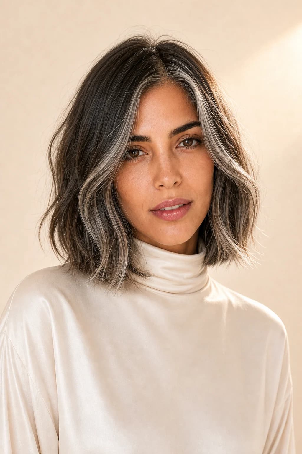 Bob clavicular — Color para canas naturales