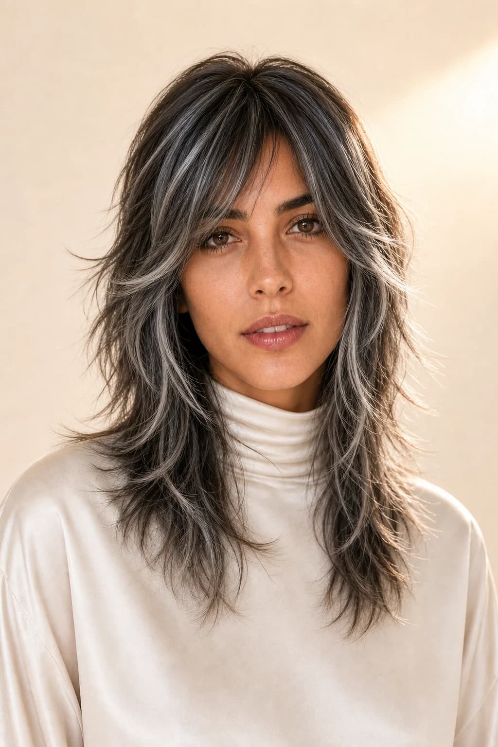 Wolf cut — Color para canas naturales