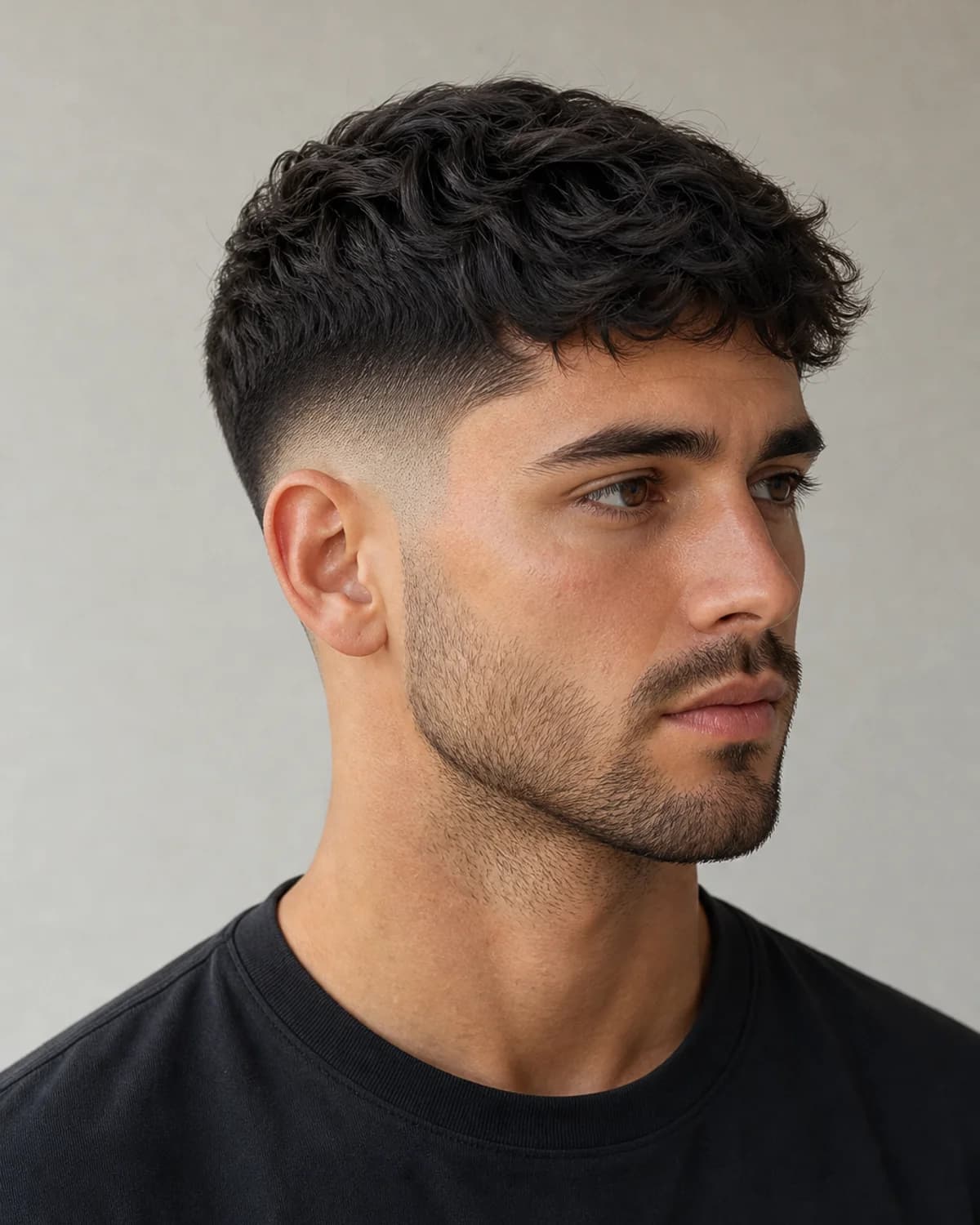 Degradado bajo limpio — Corte de pelo degradado
