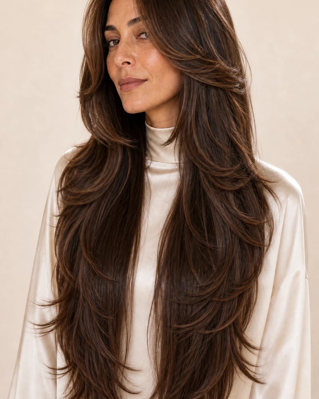 Long Butterfly Xxl - vista frontal y trasera exacta