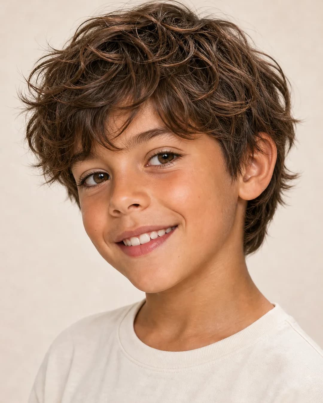 Messy Hair Ondulado — vista frontal y trasera exacta