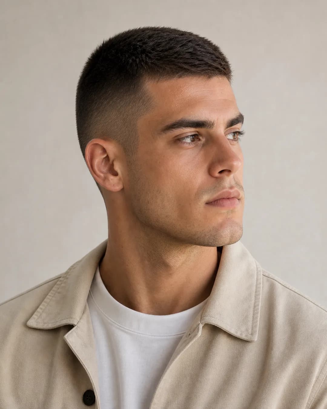 Militar clásico — Corte de pelo militar hombre