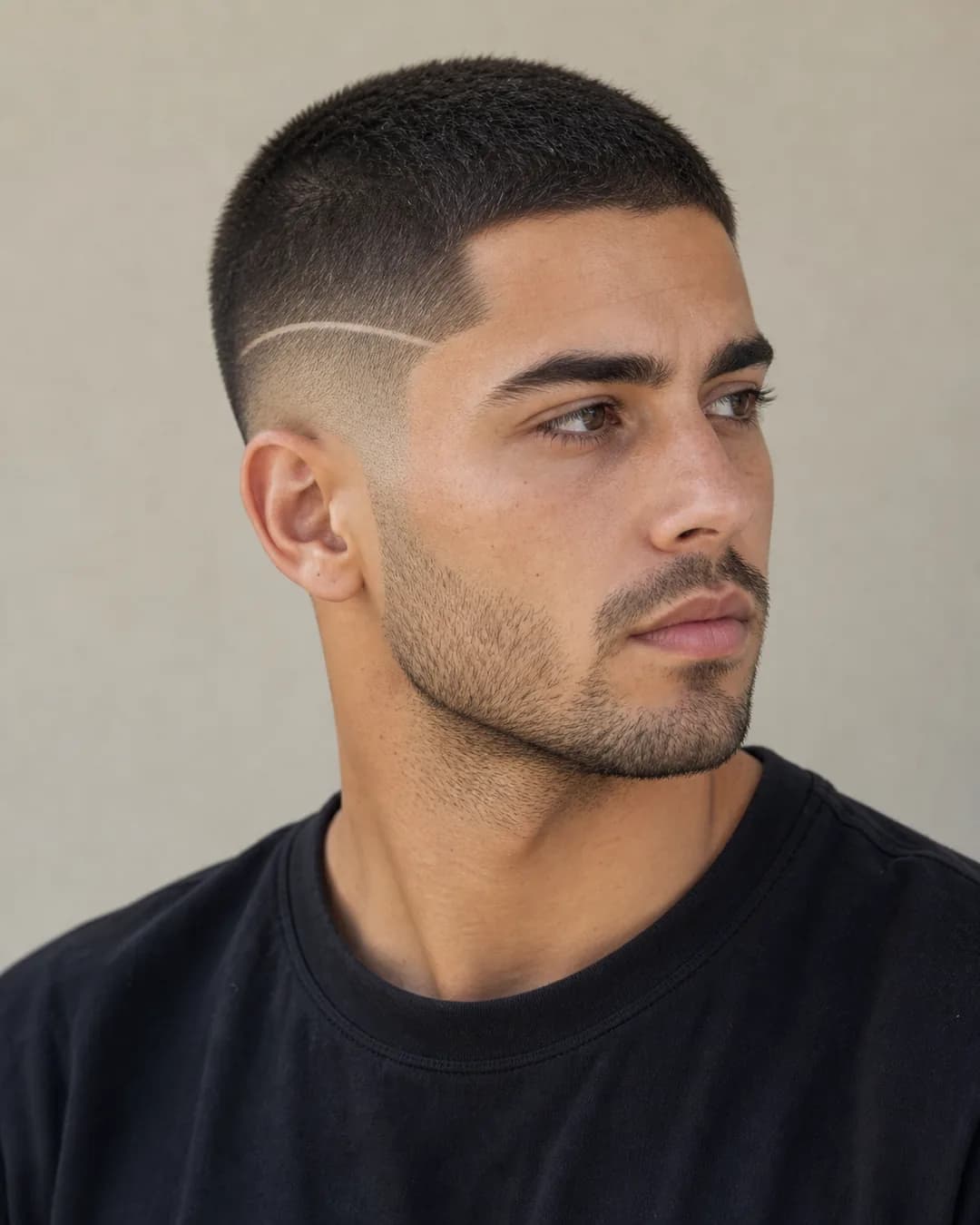 Militar + shape line — Corte de pelo militar hombre