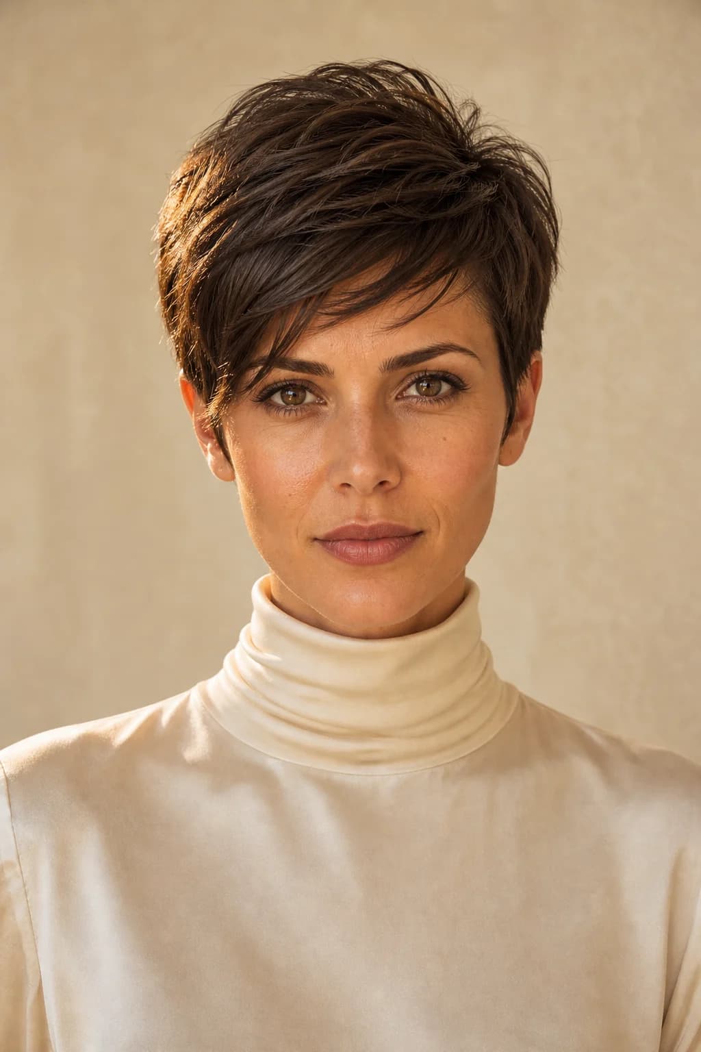 Pixie mujer clásico 2026 — corto editorial signature