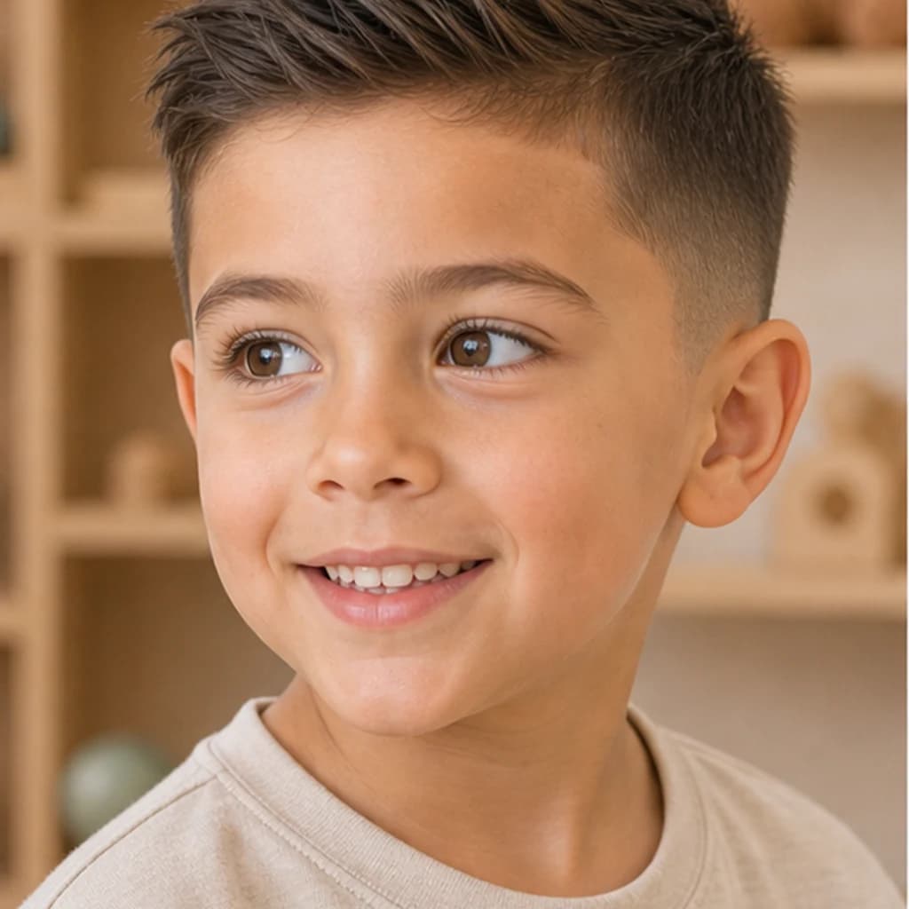 Degradado bajo limpio para niños — Degradado niño