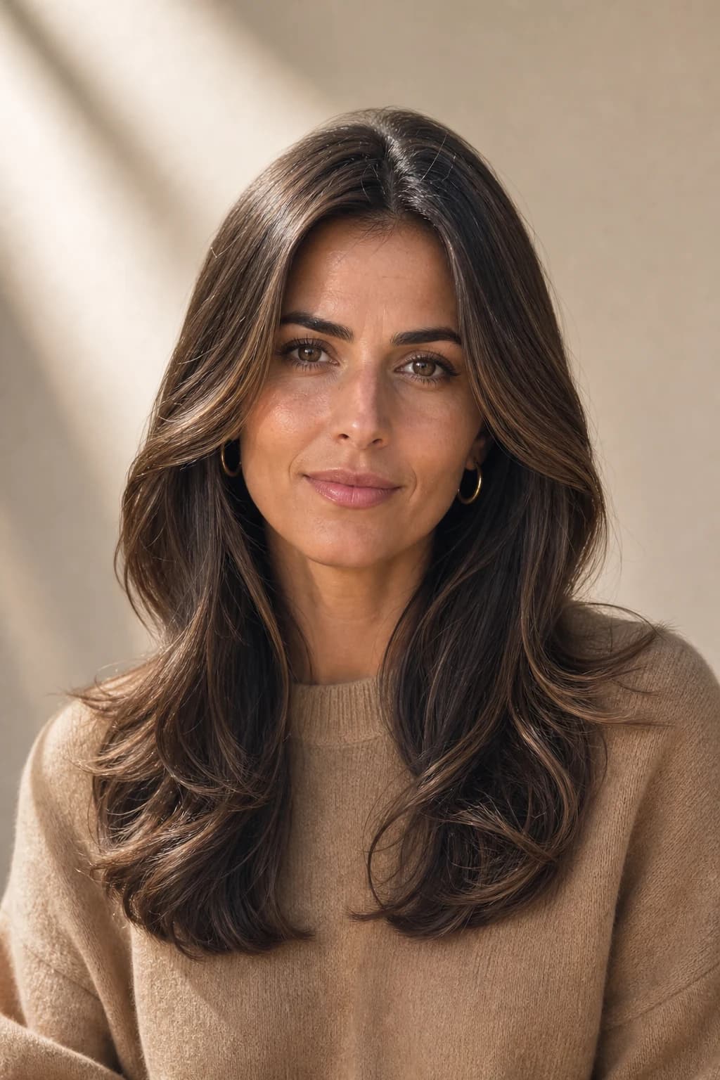 Expensive brunette dimensional servicio cromático Old Money