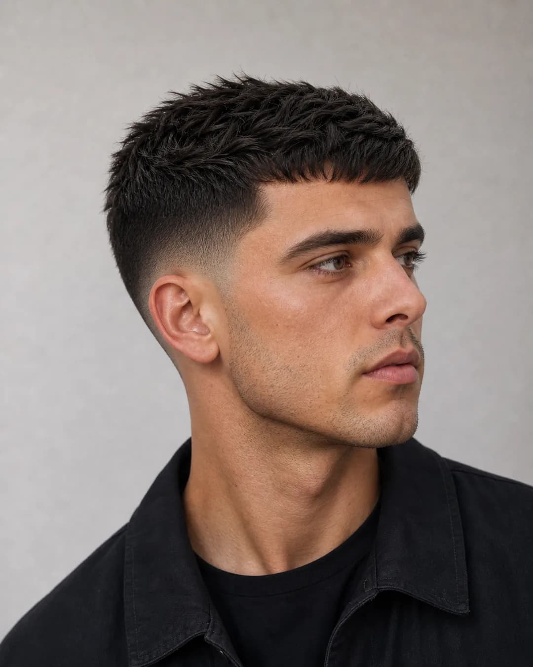 Taper fade + crop — Taper fade con diseño