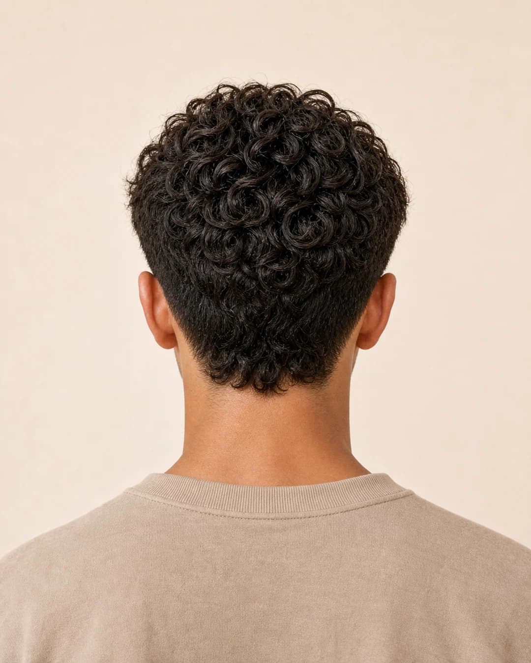 Boy Fringe Rizado — vista posterior