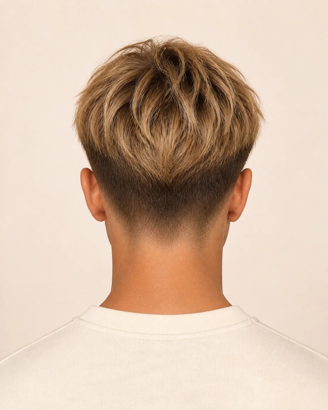 Boy Fringe Rubio — vista posterior